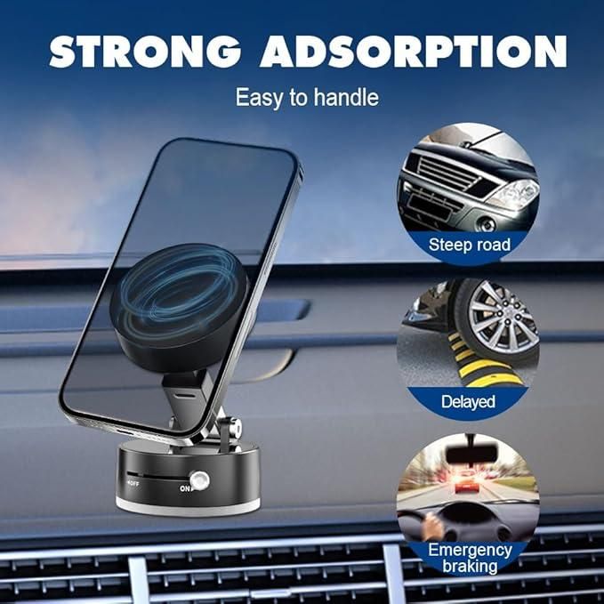 📱 Use It in Car, Desk or Kitchen — This Magnetic Phone Holder Stays Firm Anywhere!