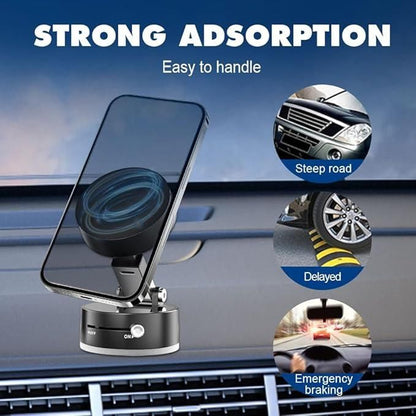 📱 Use It in Car, Desk or Kitchen — This Magnetic Phone Holder Stays Firm Anywhere!