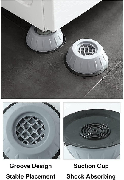 🌀 Stop Your Washing Machine from Shaking! These 4 Anti-Vibration Pads Keep It Silent & Stable Instantly!
