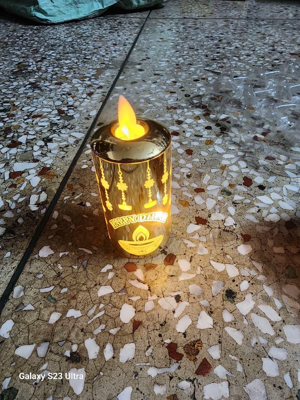 🪔 “Realistic Moving Flame LED Candles — Perfect for Diwali Decorations, Mandir & Pooja Lighting!”